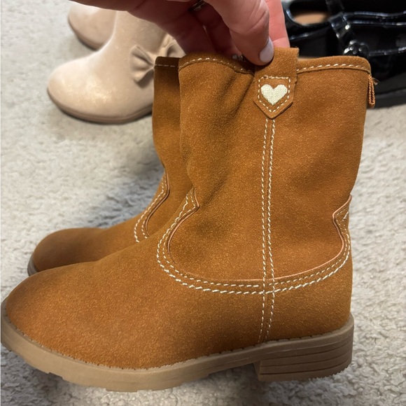 Brown Ankle Boots for Kids - Picture 8 of 11